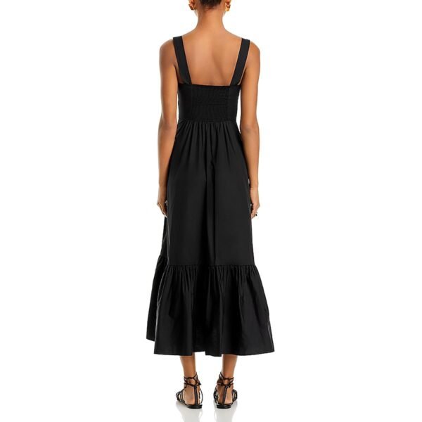 A.L.C. Womens Lilah II Tea Length Ruched Midi Dress