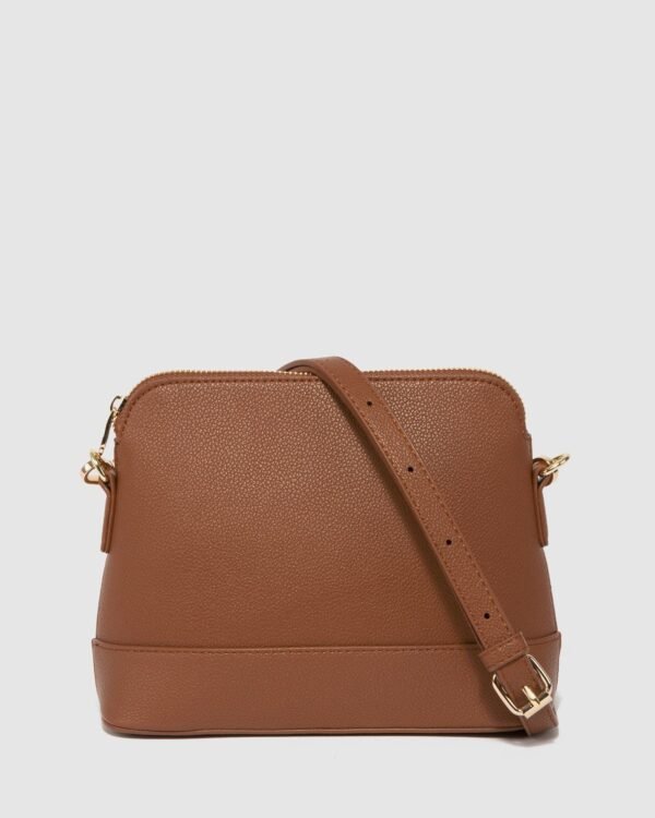 Brown Jess Crossbody Bag
