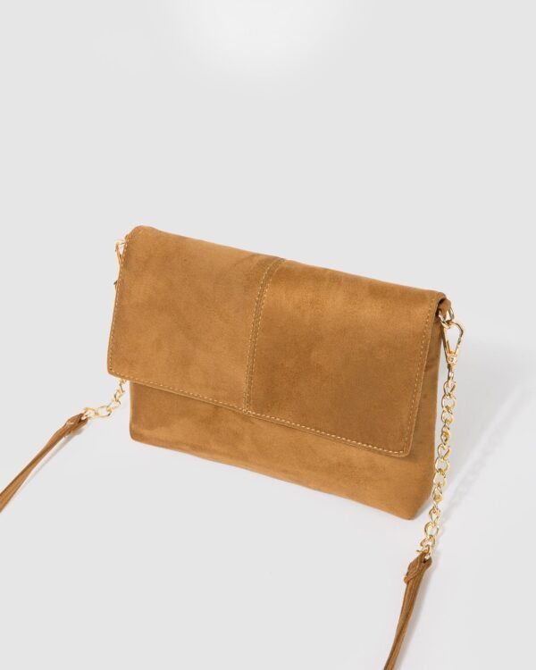 Brown Leo Panel Crossbody Bag - Image 4