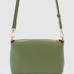 Green Yaffa Crossbody Bag