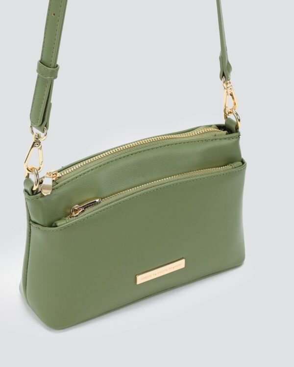 Green Yaffa Crossbody Bag - Image 2
