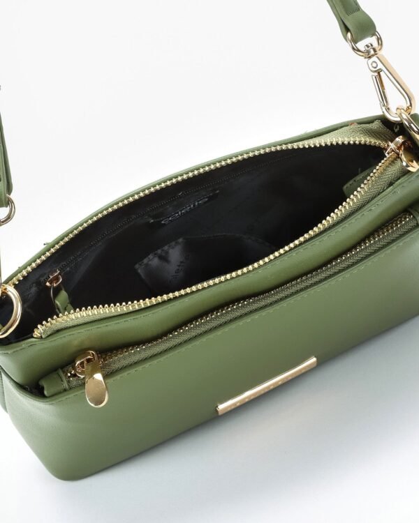Green Yaffa Crossbody Bag - Image 6