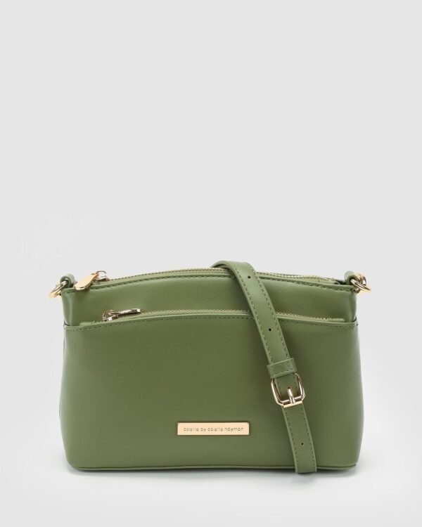 Green Yaffa Crossbody Bag