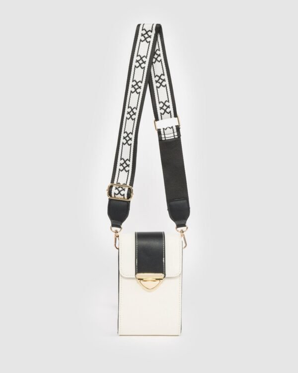 Multi Colour Koni Webbing Phone Crossbody Bag