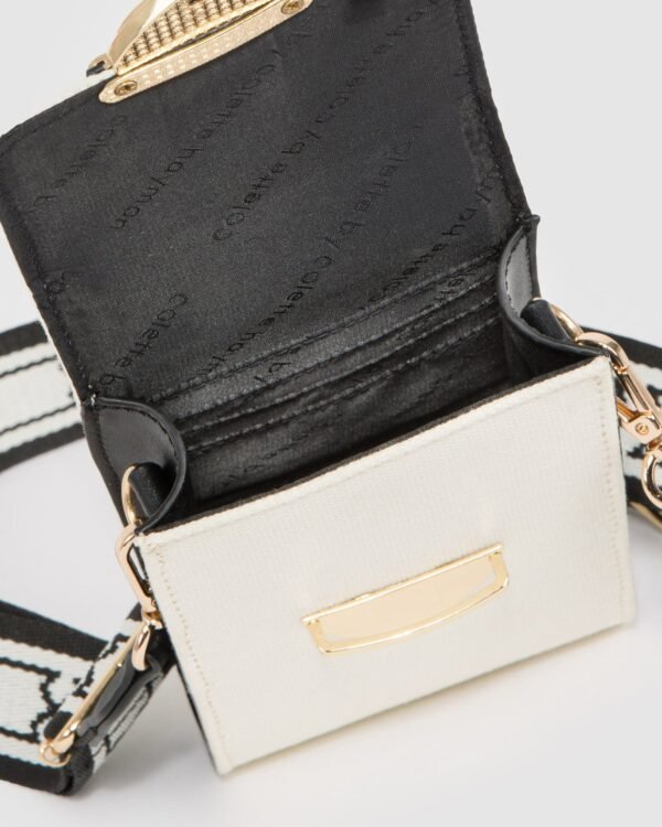 Multi Colour Koni Webbing Phone Crossbody Bag - Image 6