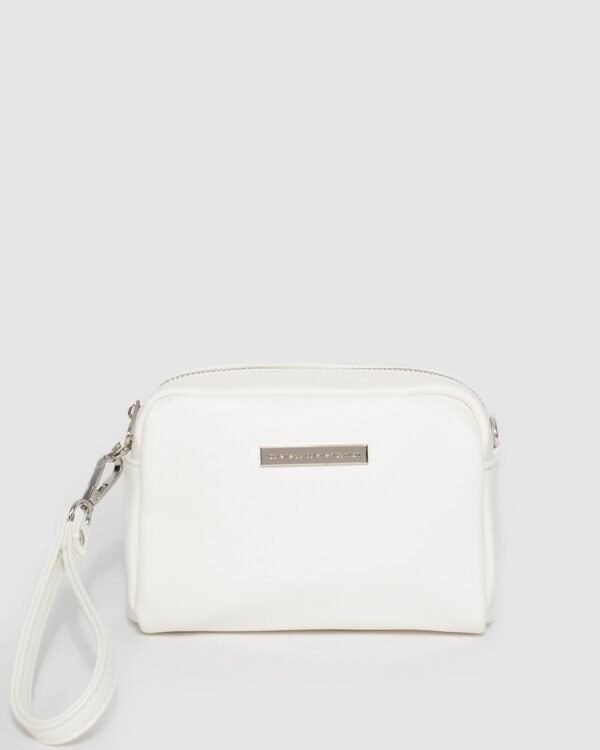 White Suri Crossbody Bag