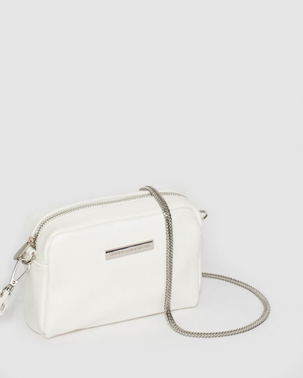 White Suri Crossbody Bag - Image 4